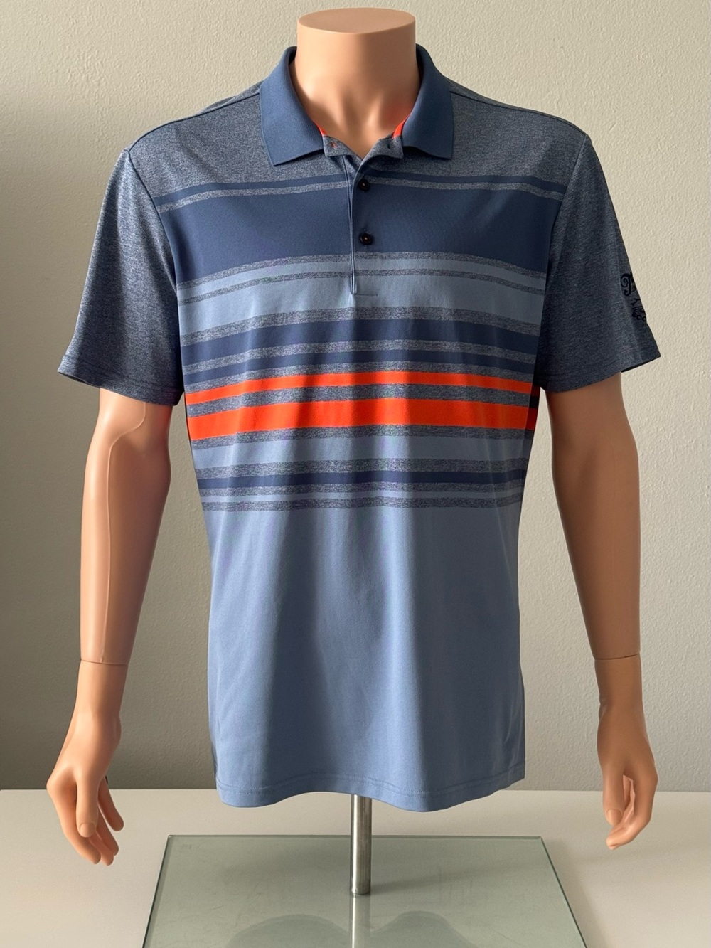 Galvin Green Men’s Golf Polo Shirt L Turnberry Scotland Striped